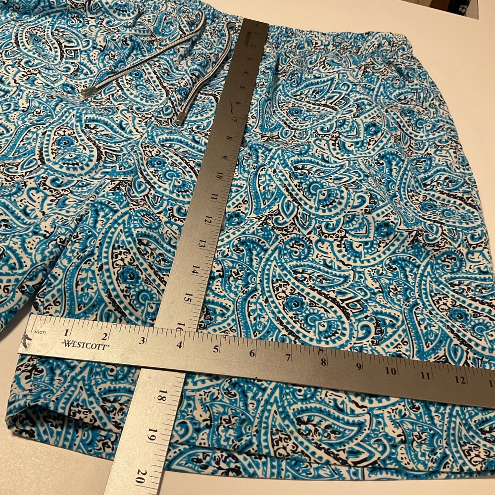 Peter Millar Men's Galapagos Paisley Swim Trunks, Sz XL - Picture 14 of 14